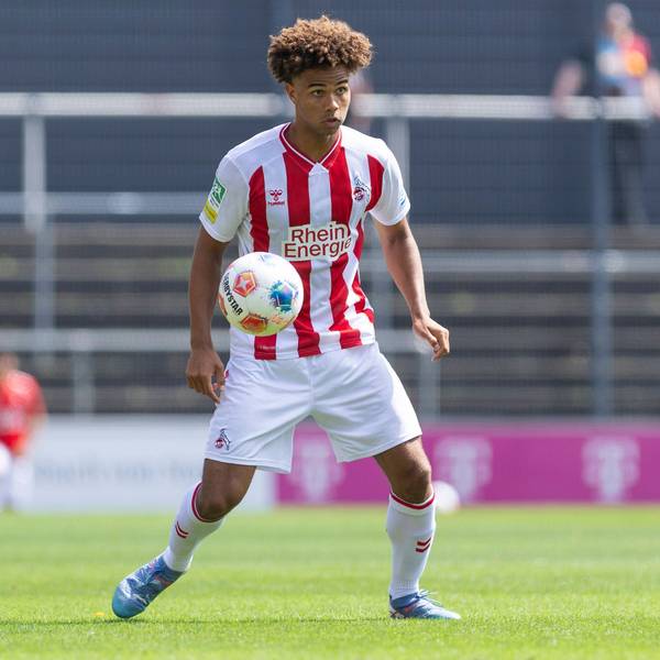 Regionalliga West: 1. FC Köln U21, U 21 - Sportfreunde Siegen, 17.08.2025 Neo Telle 1. FC Köln U21, 17. Regionalliga West, 1. FC Köln U21 - Sportfreunde Siegen, 4. Spieltag, am 17.08.2025, Franz-Kremer-Stadion, Köln *** Regionalliga West 1 FC Köln U21 Sportfreunde Siegen, 17 08 2025 Neo Telle 1 FC Köln U21, 17 Regionalliga West, 1 FC Köln U21 Sportfreunde Siegen, 4 Matchday, on 17 08 2025, Franz Kremer Stadium, Cologne Copyright: xBEAUTIFULxSPORTS/Meuselx
