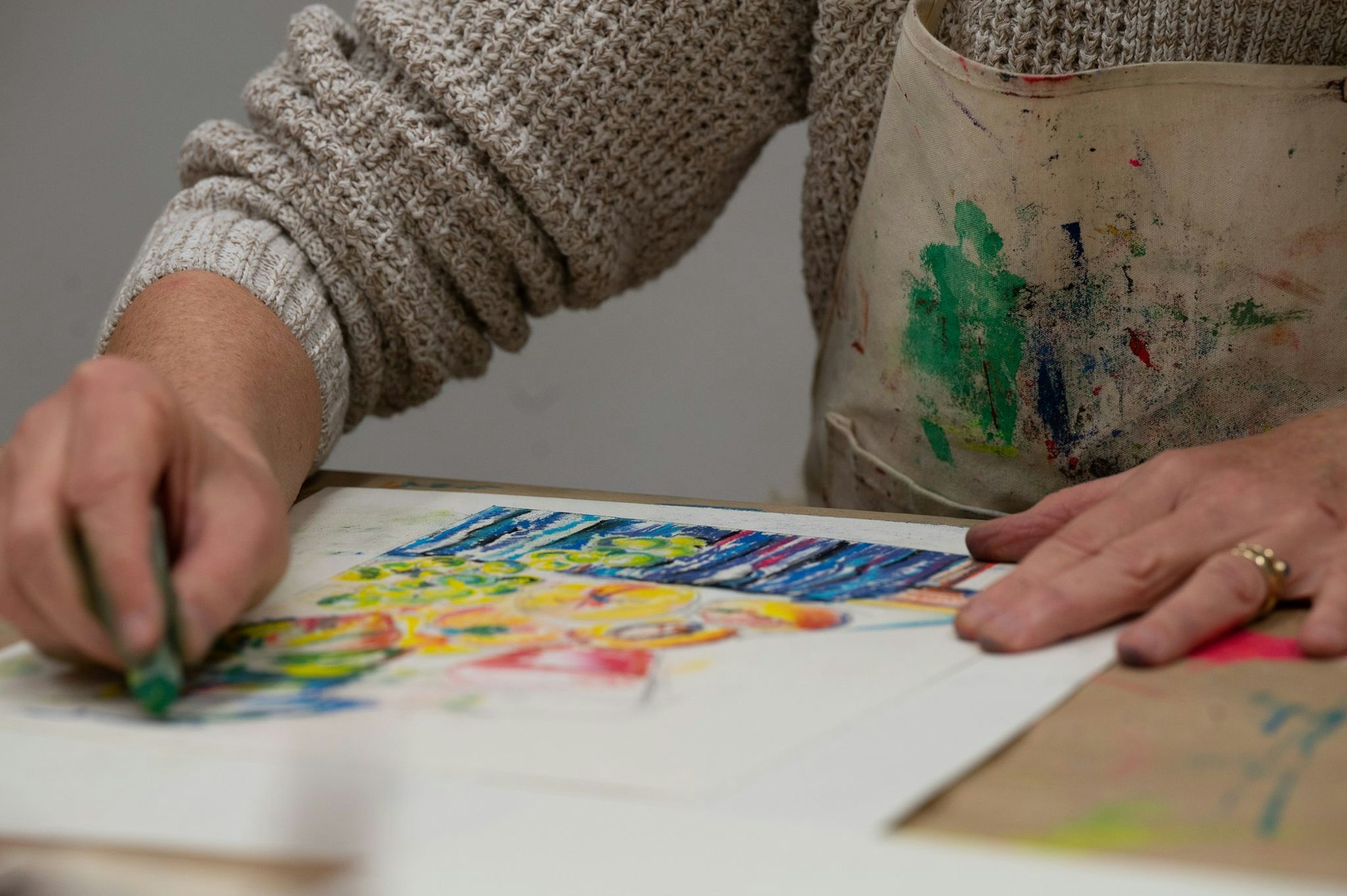Anders als die Kunsttherapie braucht die Museumstherapie kein besonderes Talent – nur die Bereitschaft, Kunst bewusst wahrzunehmen.