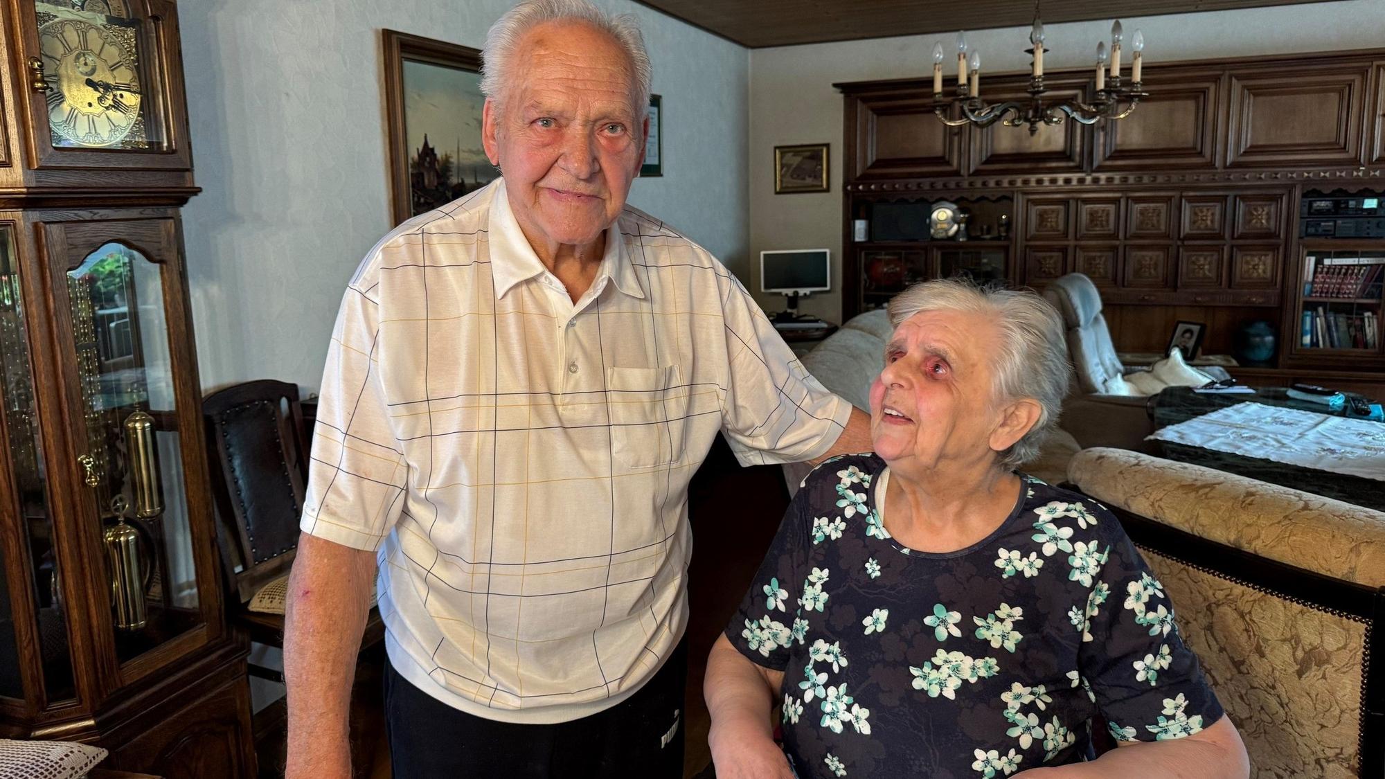 Zu sehen sind Eleonore und Peter Fuß.