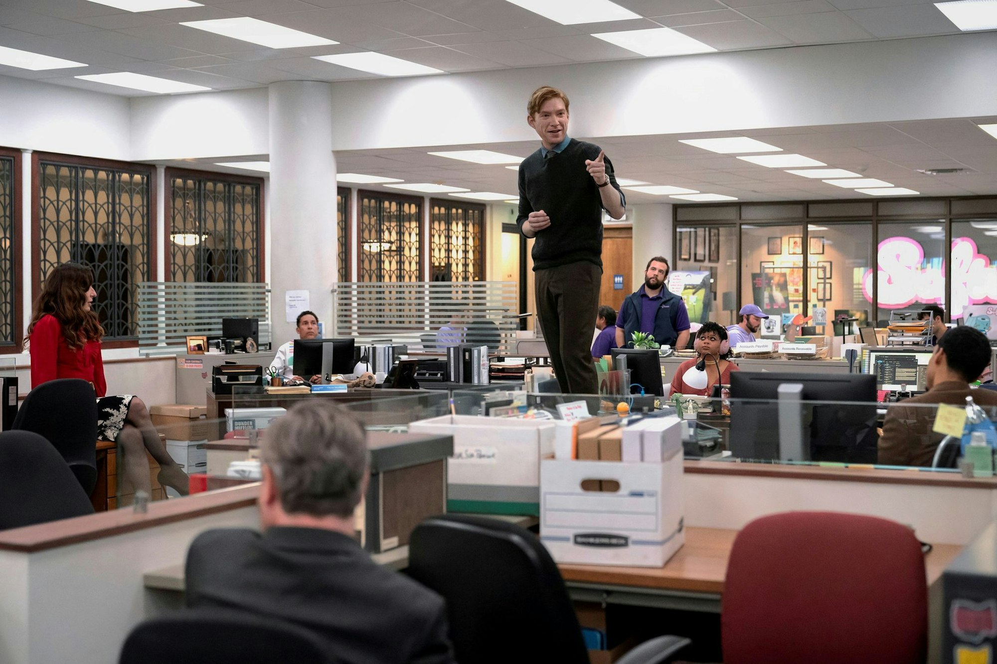 «The Paper» ist eine Mockumentary, also die Veralberung eines Dokumentarfilms.