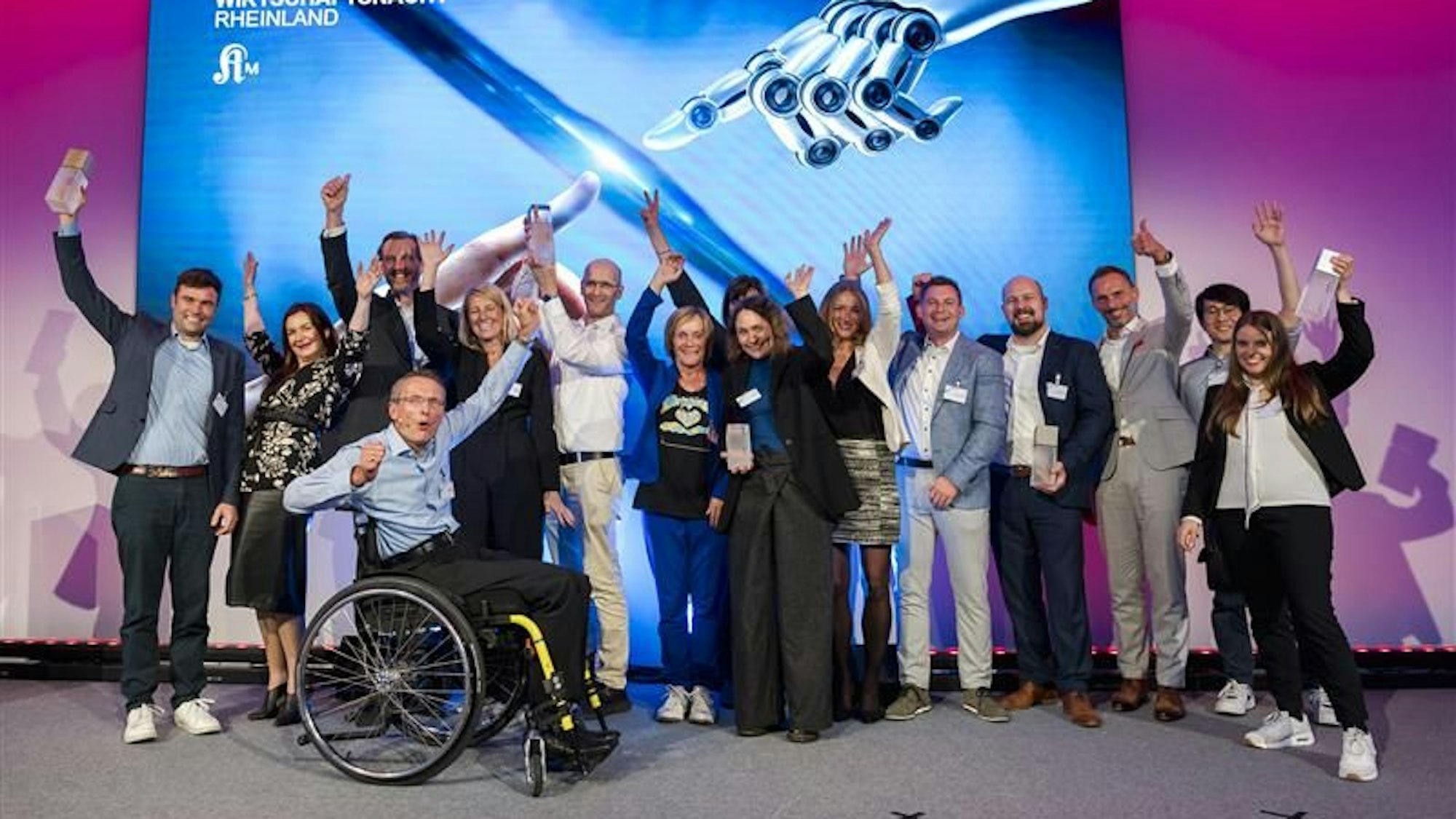 Die Gewinner der Wirtschaftsnacht 2024.