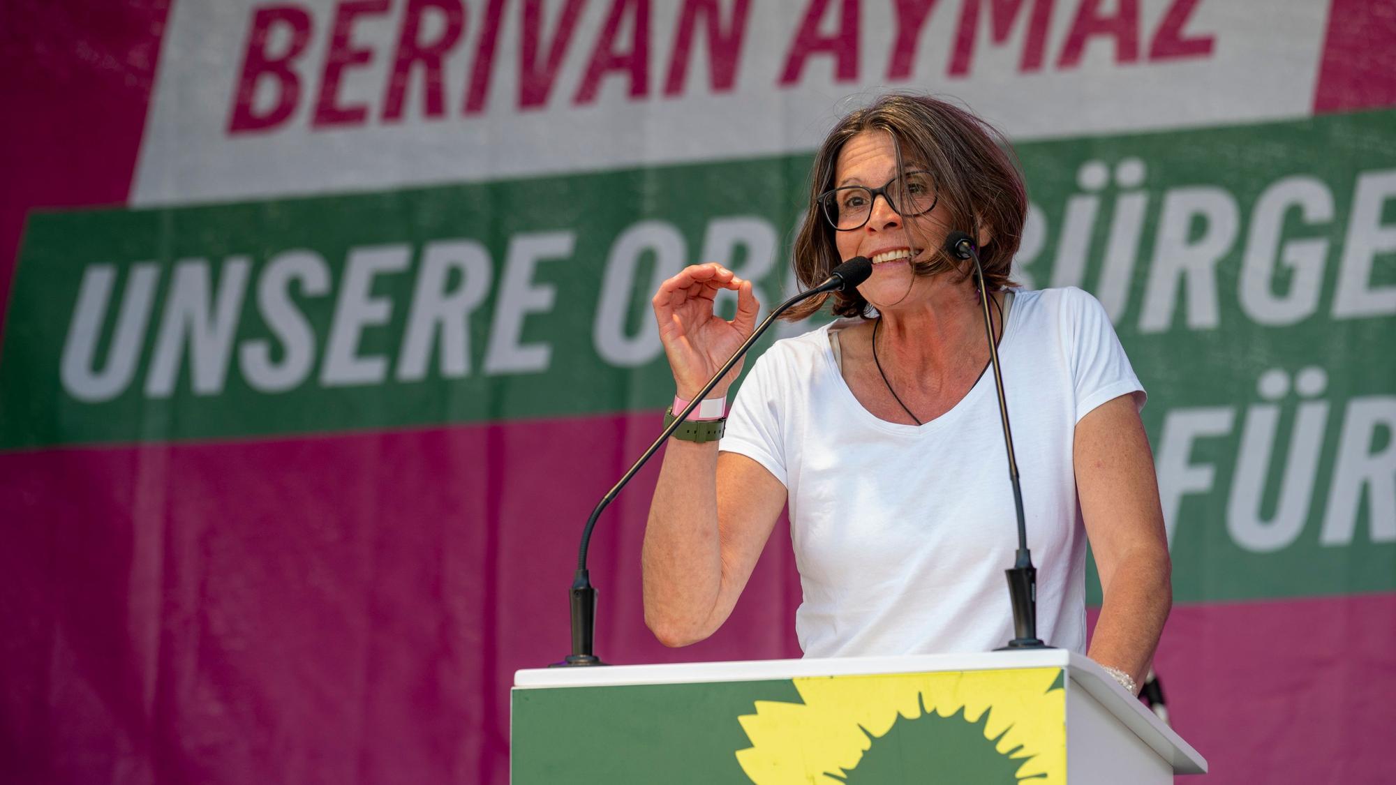 Grünen-Fraktionschefin Christiane Martin.