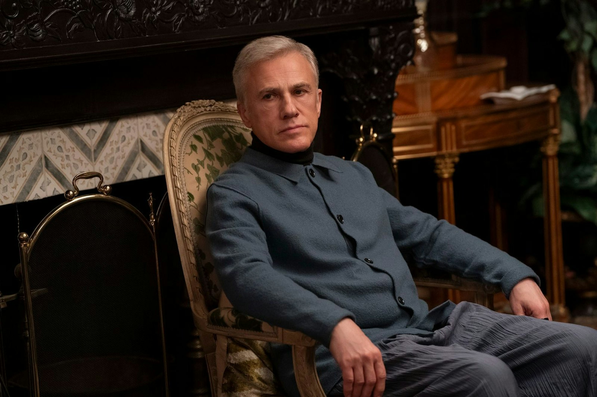 Oscar-Preisträger Christoph Waltz ist in der fünften Staffel von „Only Murders In The Building“ ebenfalls dabei und träumt als Elon-Musk-Verschnitt vom ewigen Leben. (Bild: © 2025 Disney / Patrick Harbron)