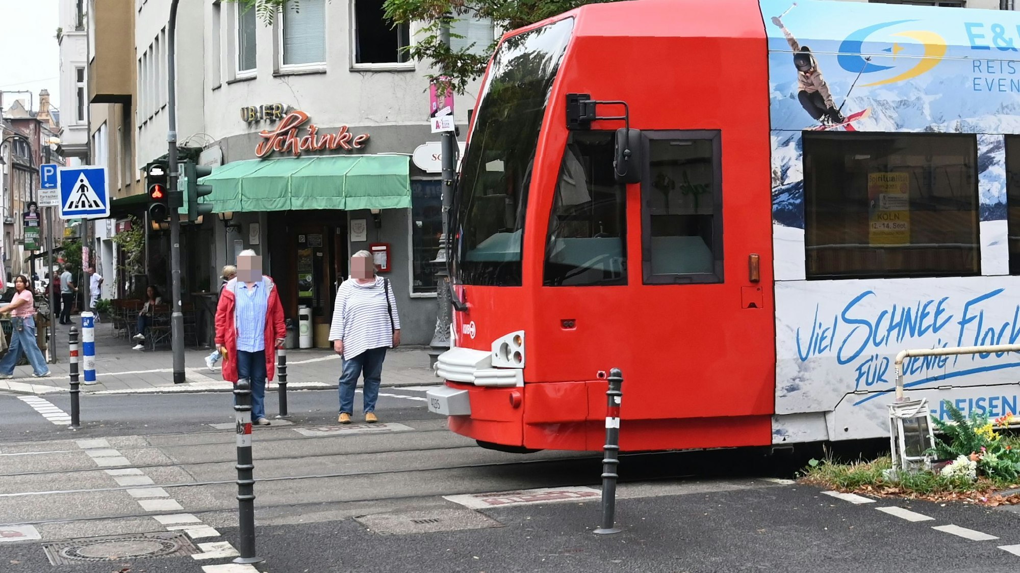 08.09.2025 Köln. Der KVB Übergang Ubierring / Alteburger Straße. Foto: Alexander Schwaiger