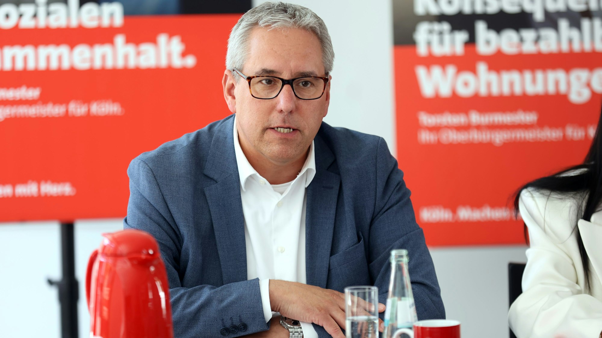 04.07.2025
Köln:
Pressekonferenz der Kölner SPD zum Programm für die Kommunalwahlen.
Christian Joisten
Foto: Martina Goyert
mgoyert@web.de