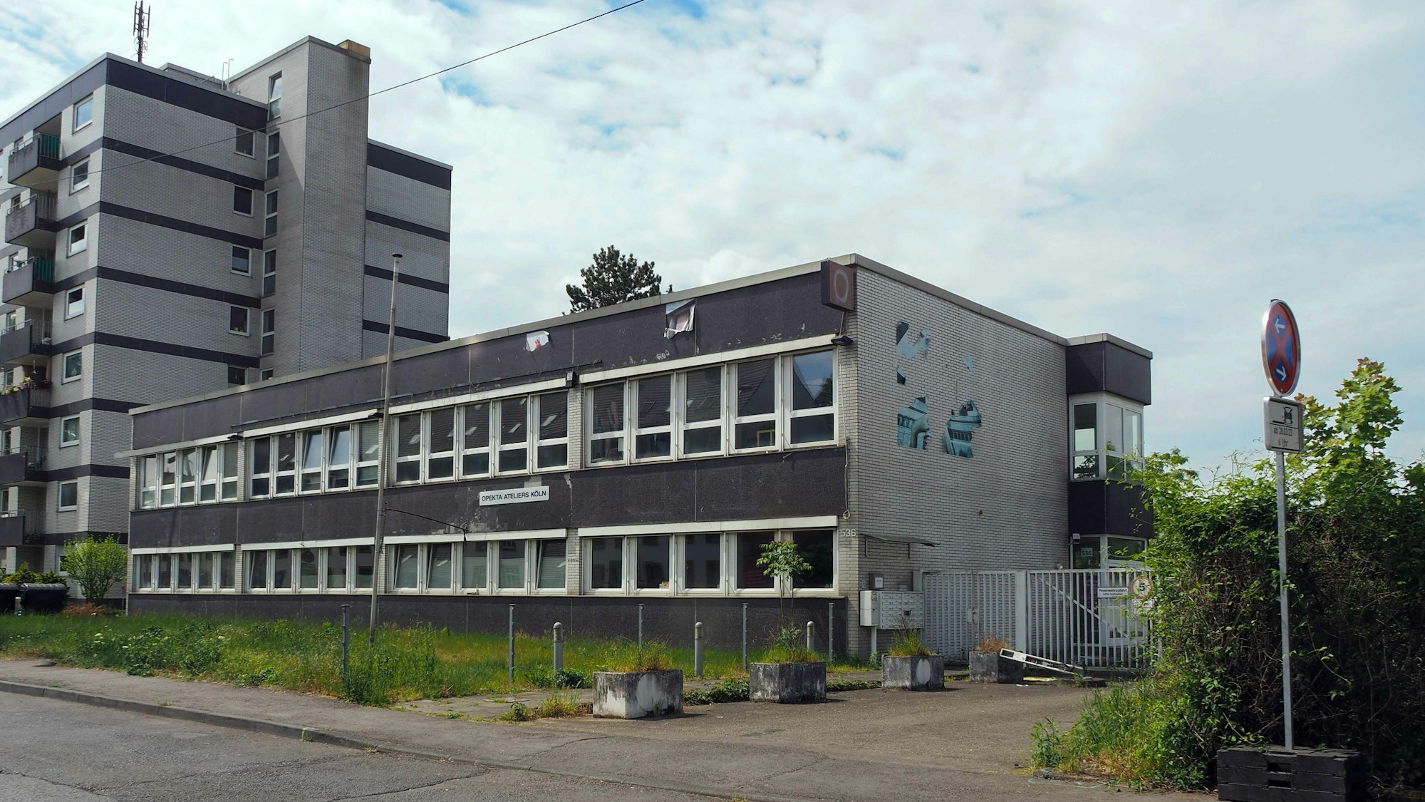 Ein altes Gebäude an der Bonner Straße 536.