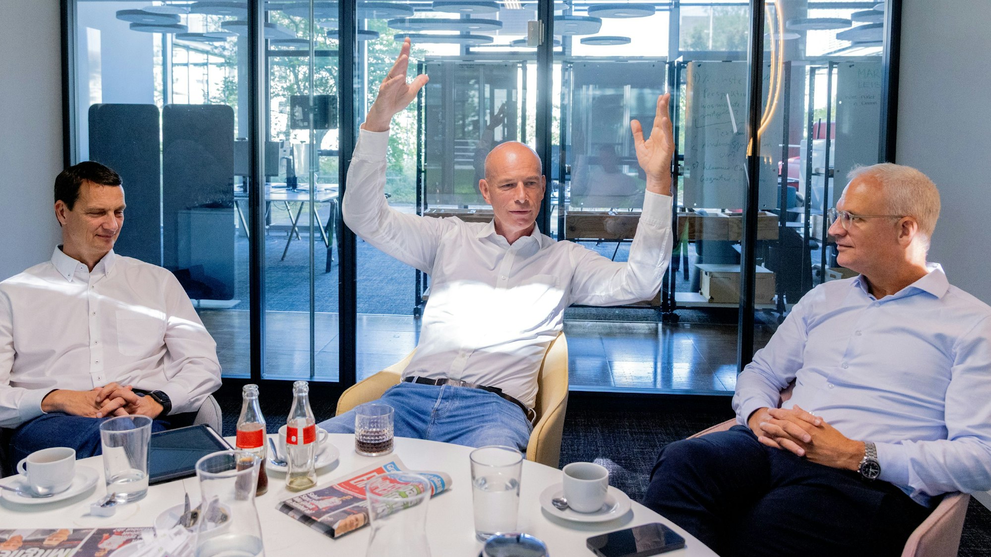 Jörn Stobbe, Ulf Sobek und Jörg Alvermann wurden im Juni vom Mitgliederrat des 1. FC Köln als Kandidatenteam vorgeschlagen.