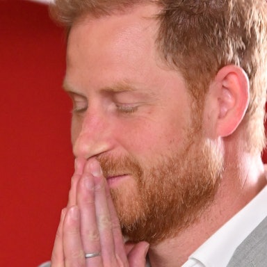 Prinz Harry bei seinem Besuch im Community Recording Studio in Nottingham.