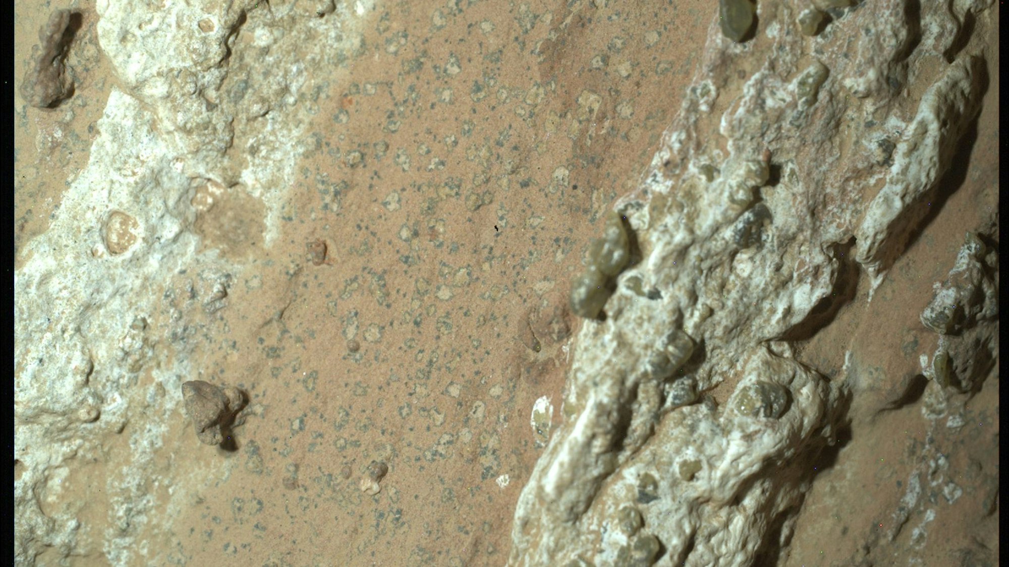 Eine vom Nasa-Rover «Perseverance» im vergangenen Jahr auf dem Mars entnommene Gesteinsprobe könnte nach Angaben der US-Raumfahrtbehörde möglicherweise Spuren von früherem mikrobiellen Leben enthalten.