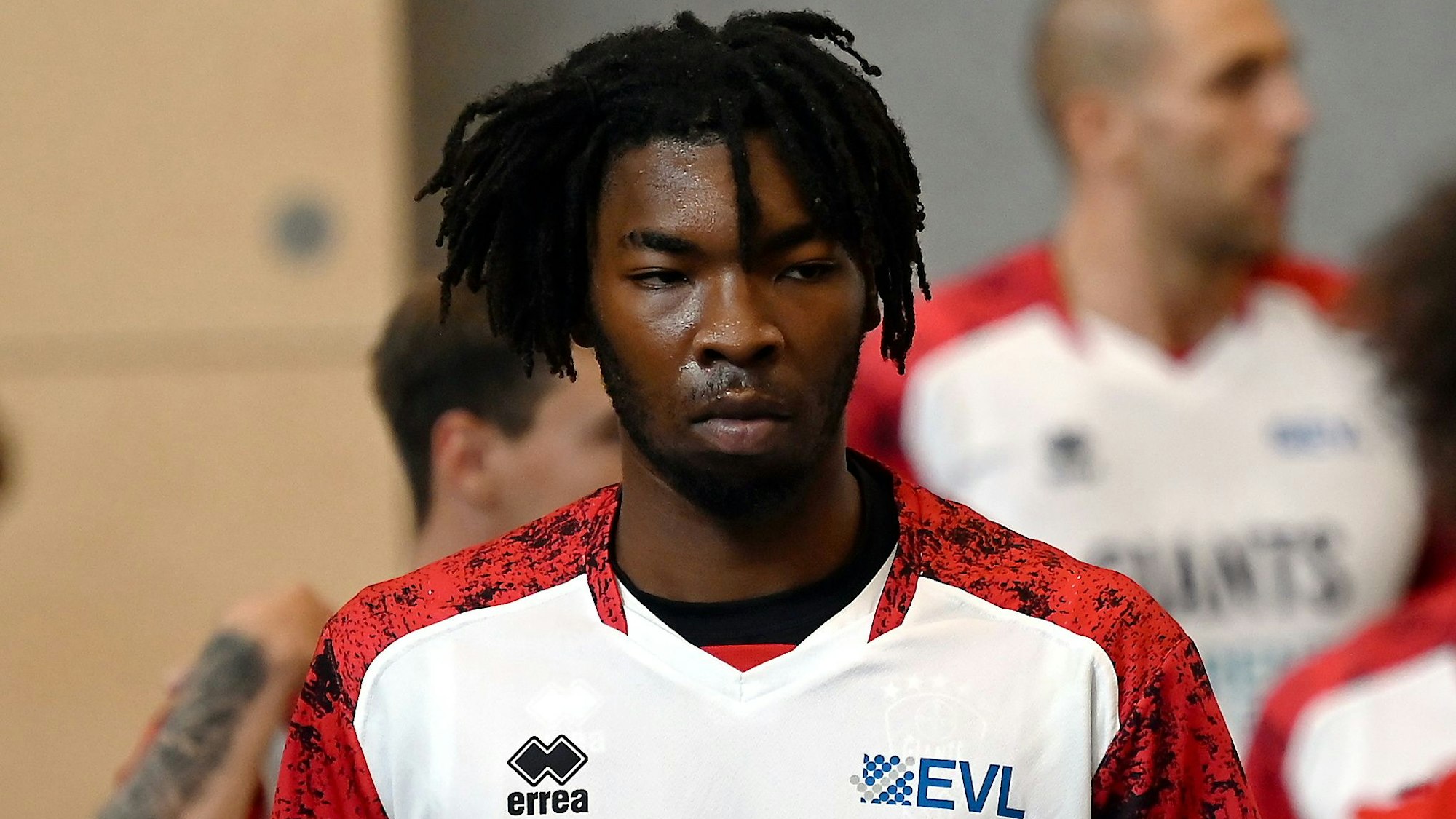 30.08.2025, Basketball-Leichlingen-Bayer Giants
Vantagoe Donzo (Bayer)
Foto: Uli Herhaus