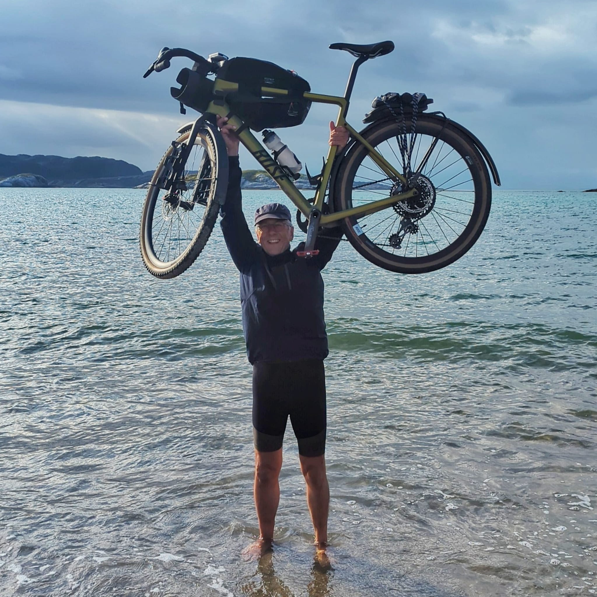 Jörg Malsam im Polarmeer