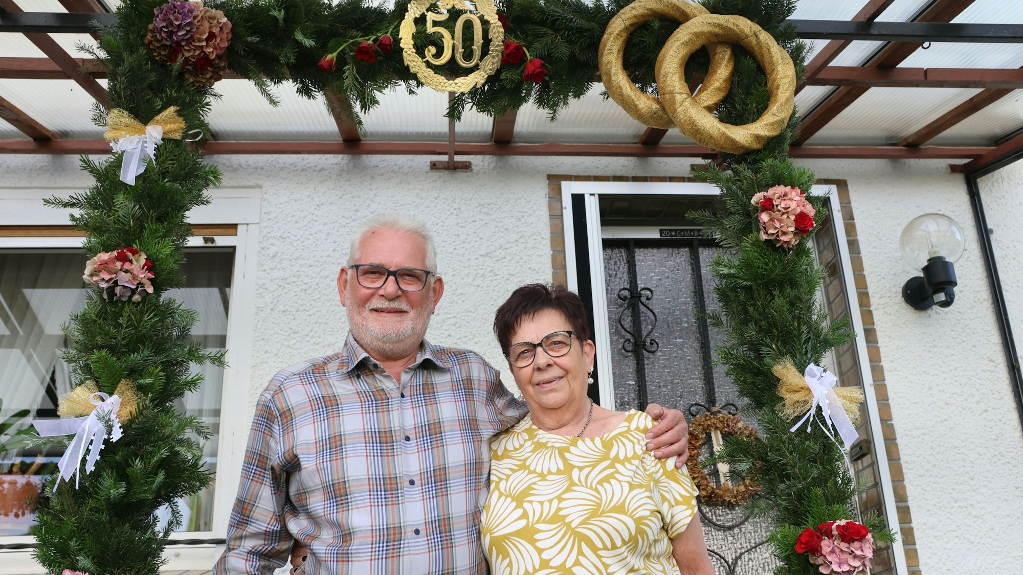 Die Ehe ist ein Fest: Das Jubelpaar feiert am Samstag mit 70 geladenen Gästen.