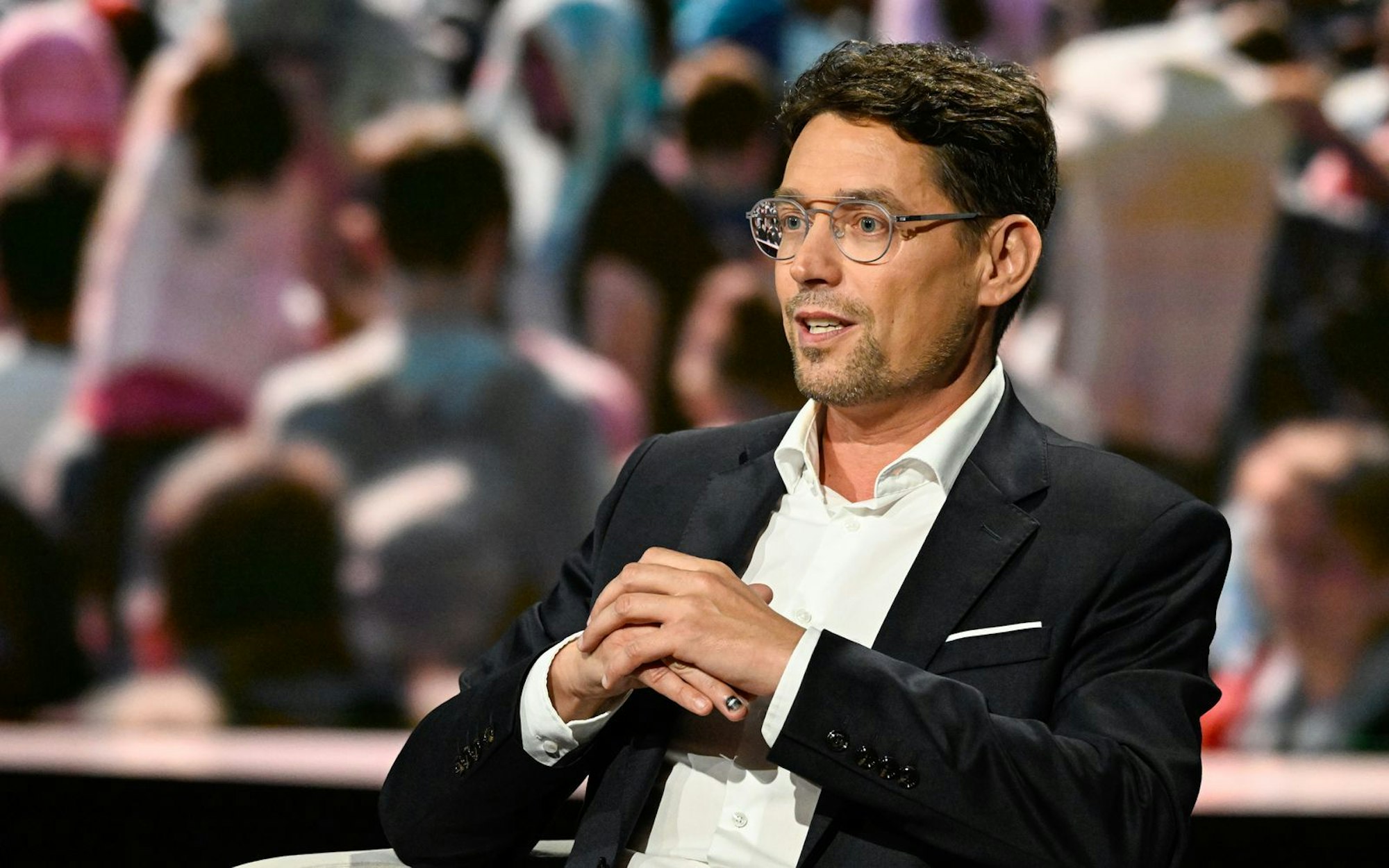 André Neumann warnte am Mittwochabend in der ZDF-Sendung: „Unser Problem ist die wachsende Handlungsunfähigkeit in unserem Land!“ (Bild: ZDF / Markus Hertrich)