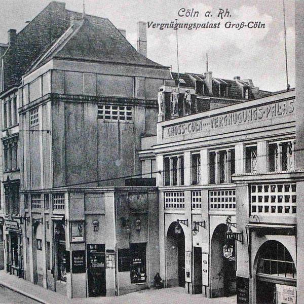 Der Vergnügungspalast „Groß-Köln“ 1912.