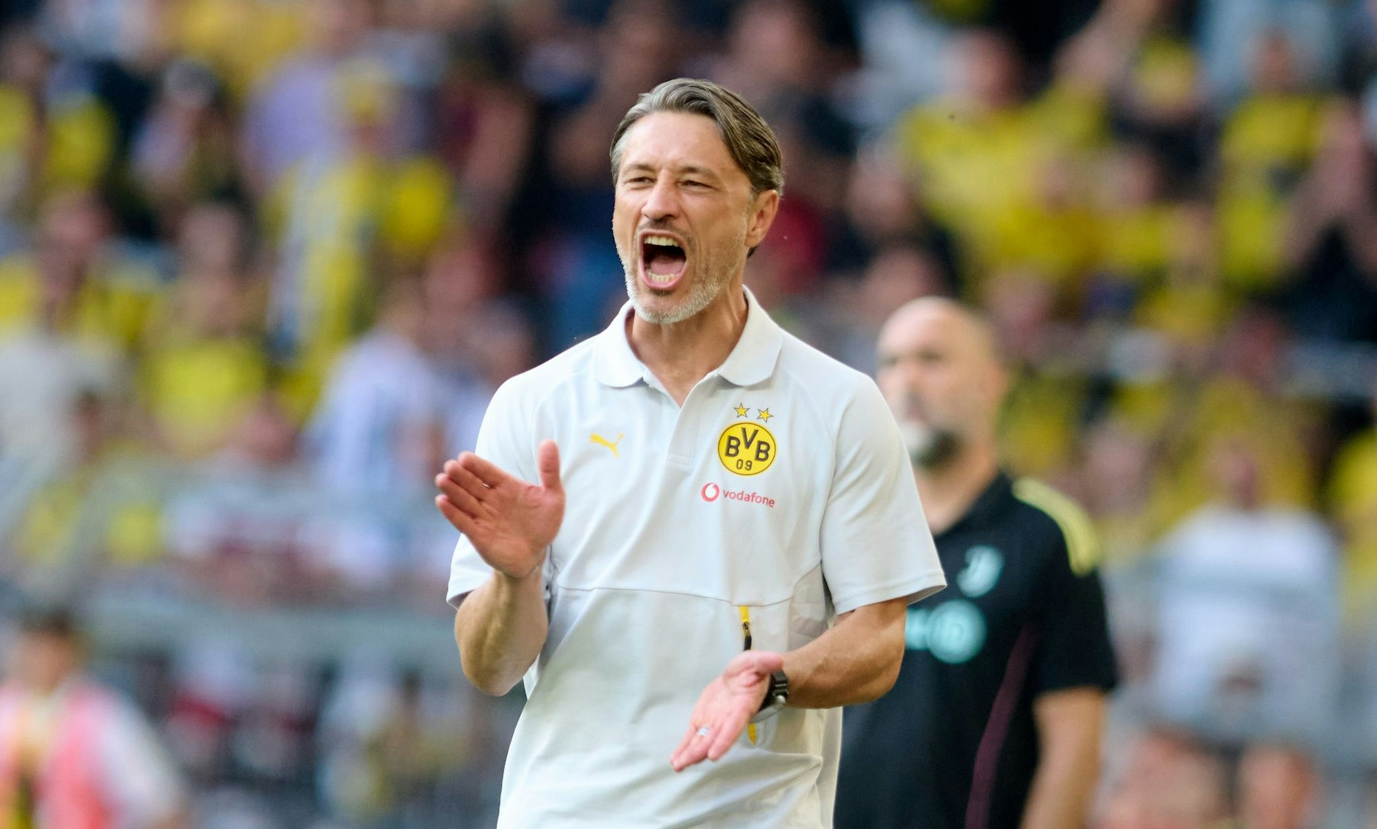 BVB-Coach Kovac treibt seine Spieler an