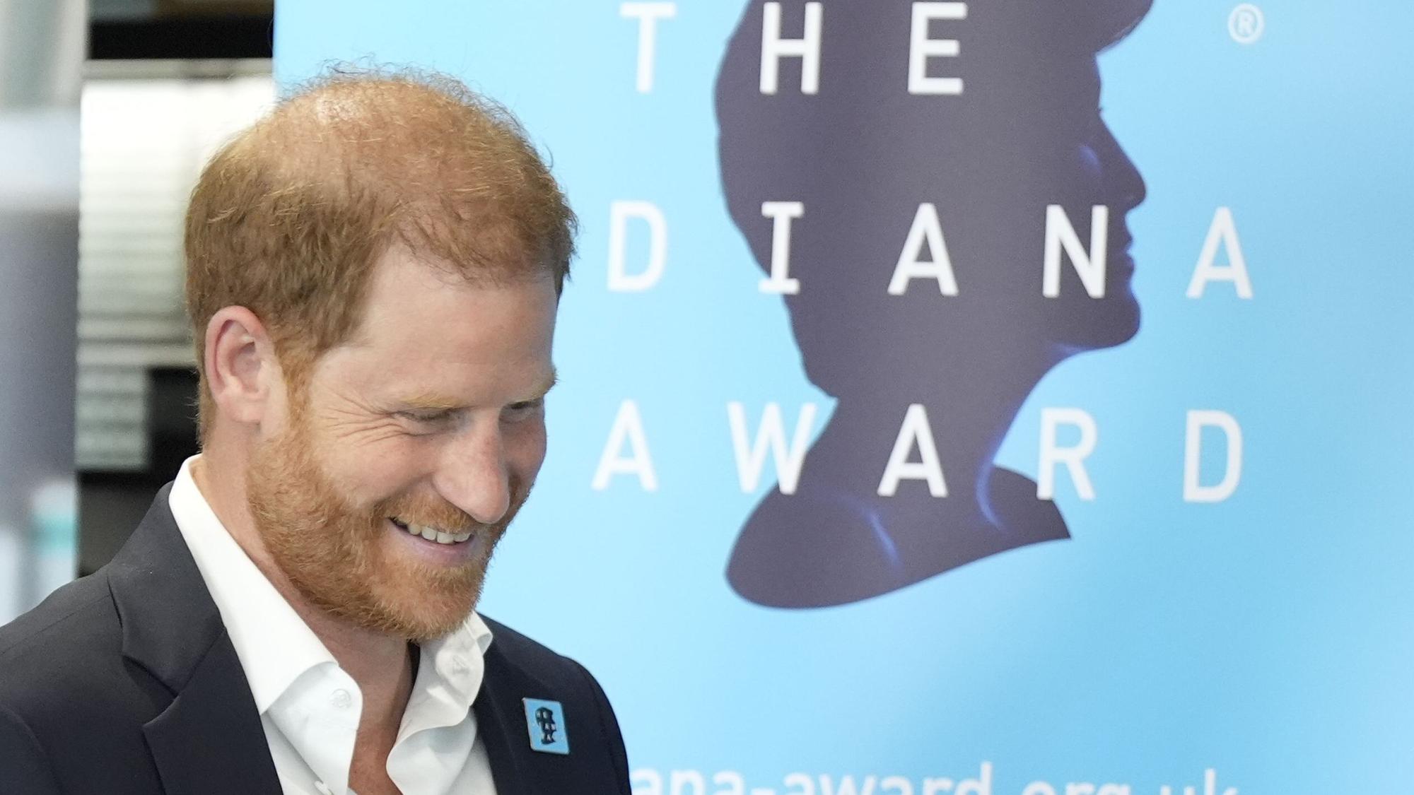 Prinz Harry beim Diana Award.