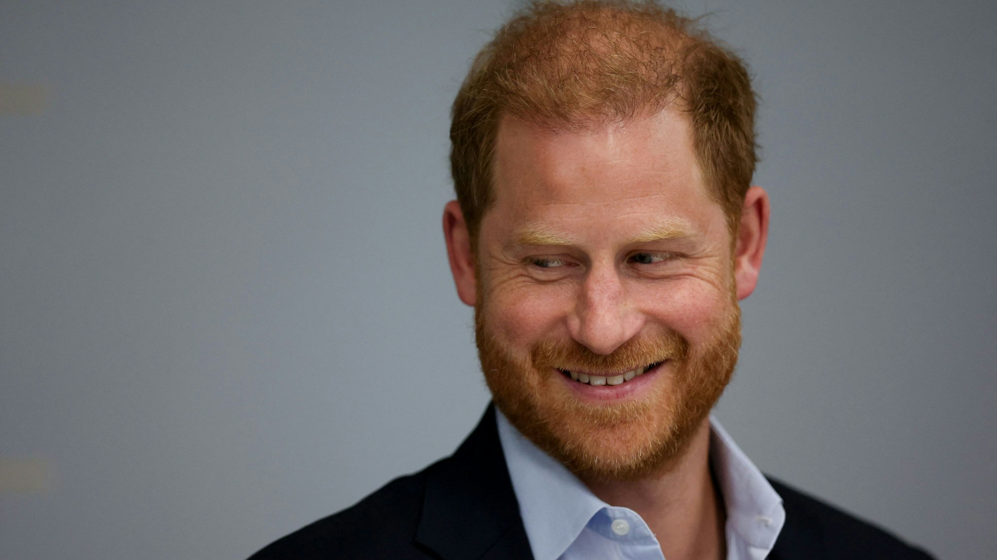 Prinz Harry, Herzog von Sussex, bei einem Besuch des Centre for Blast Injury Studies des Imperial College London im Sir Michael Uren Hub in White City, West London.