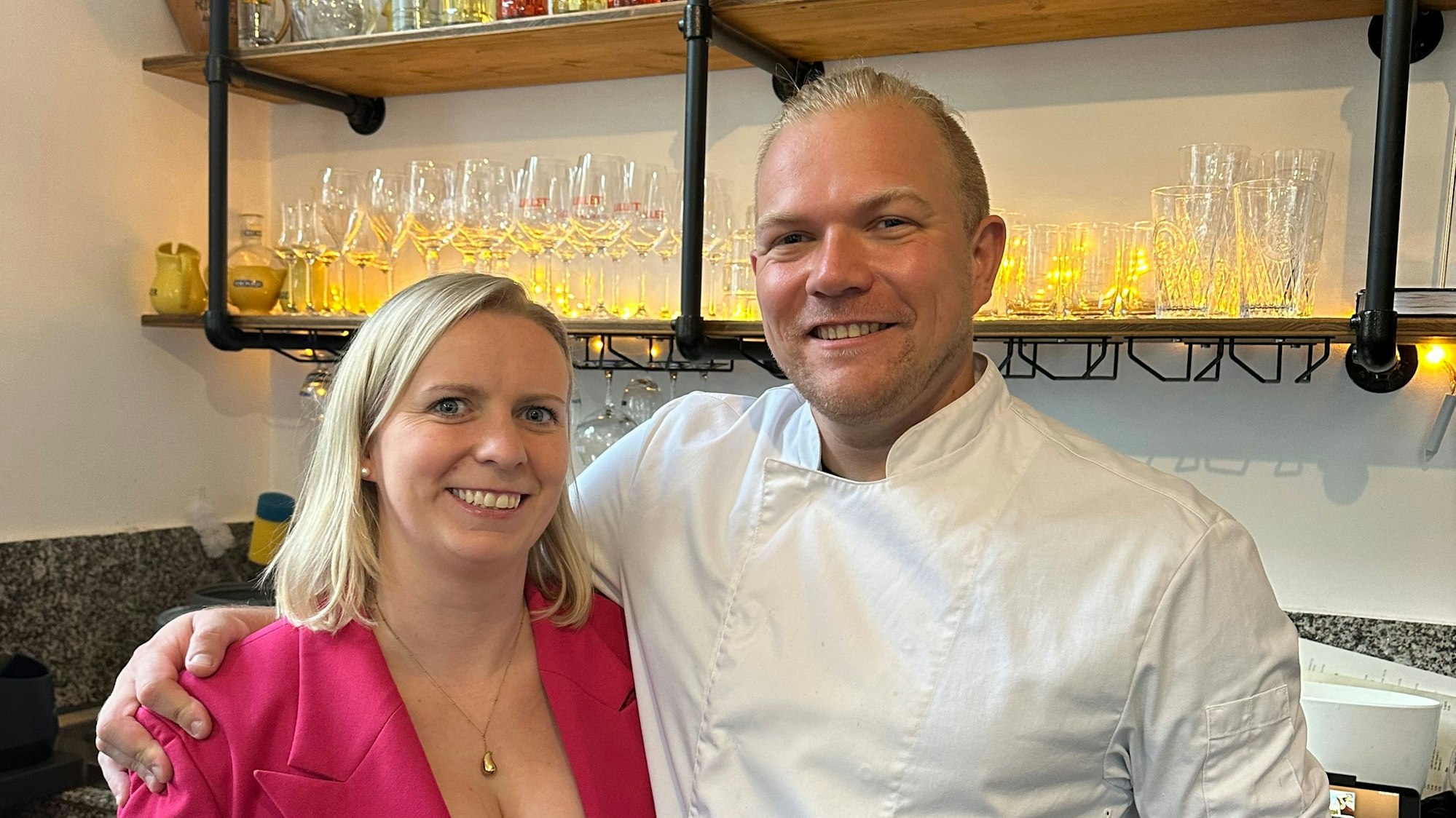 Timo Herrmann und Tanja Herzig, ein junges Paar mit Erfahrung aus der Sternegastronomie.