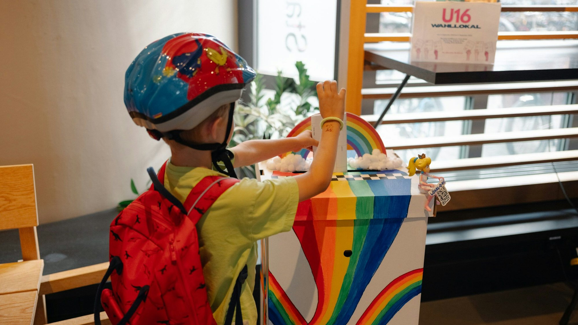 Bei den U16-Wahlen des Jugendrings konnten Kinder und Jugendliche unter 16 Jahren ihre Stimme abgeben.