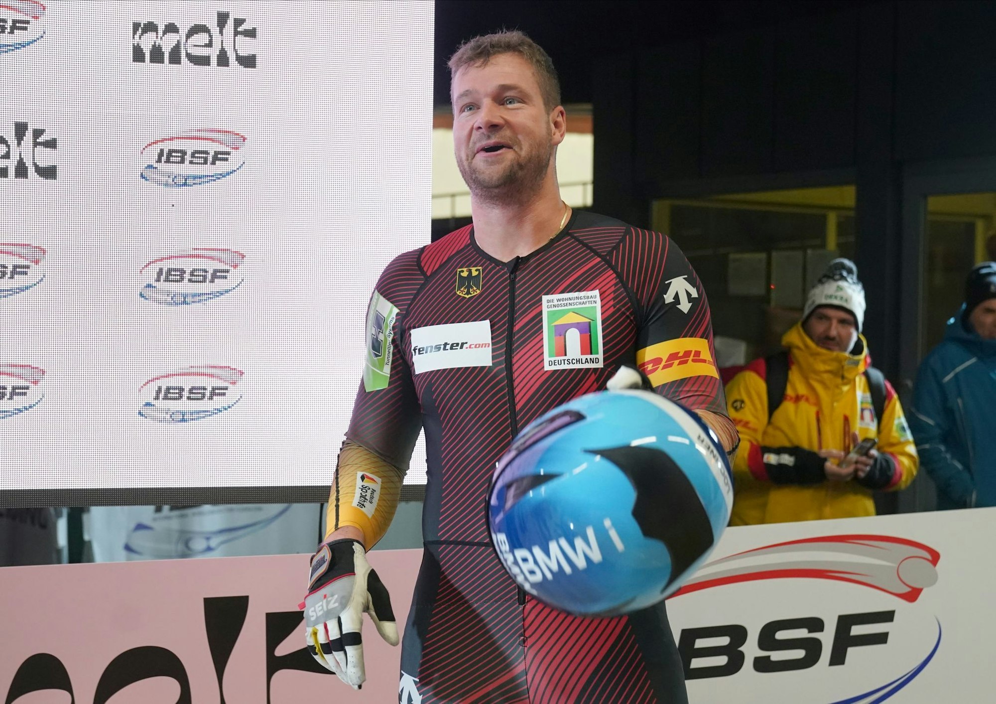 Bob-Pilot Johannes Lochner geht in seine letzte Saison.