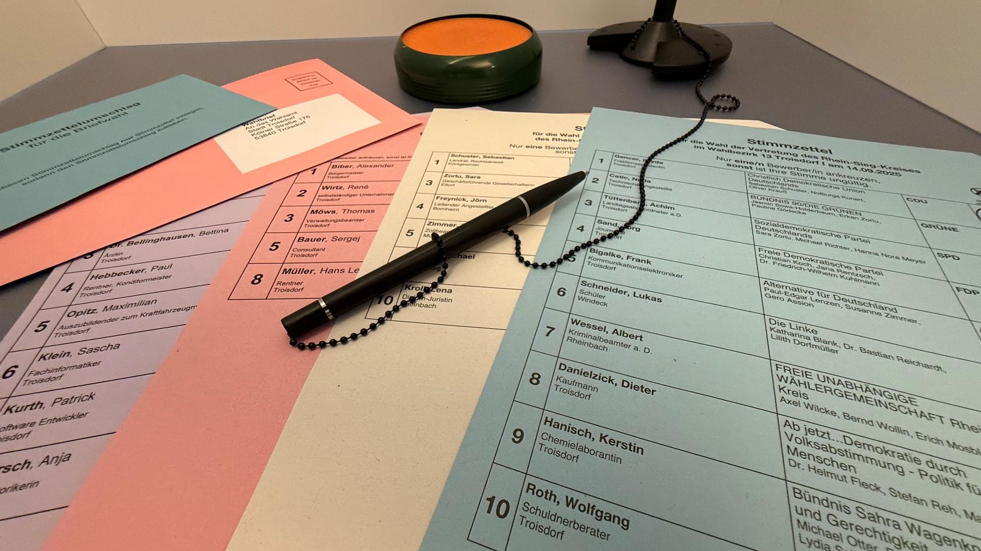 Am Sonntag, 14. September, ist Kommunalwahl.