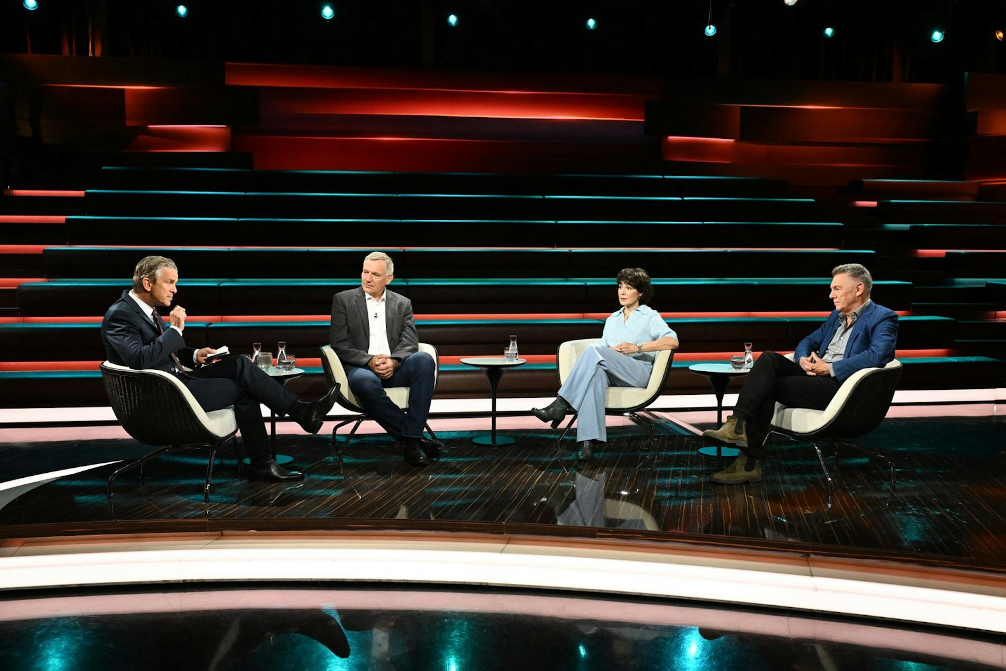 Wie akut ist die Nato von Russland bedroht? Diese Frage beschäftigte die Diskussionsrunde von „Markus Lanz“ am Donnerstag. (Bild: ZDF / Cornelia Lehmann)