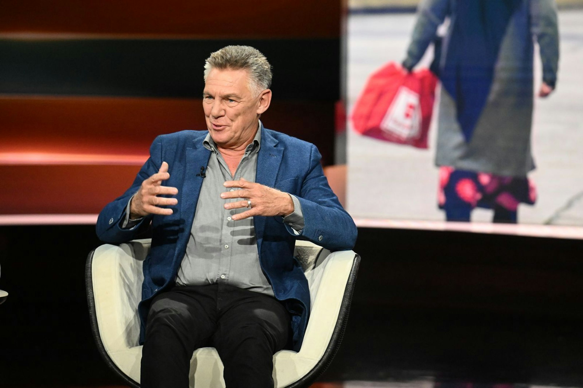 Migrationsforscher Ruud Koopmans kritisierte am Donnerstagabend die „Dysfunktionalität“ des deutschen Asylsystems. (Bild: ZDF / Cornelia Lehmann)