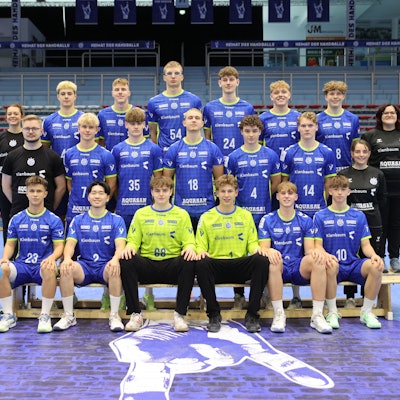 Das Mannschaftsfoto der U20 des VfL Gummersbach II.