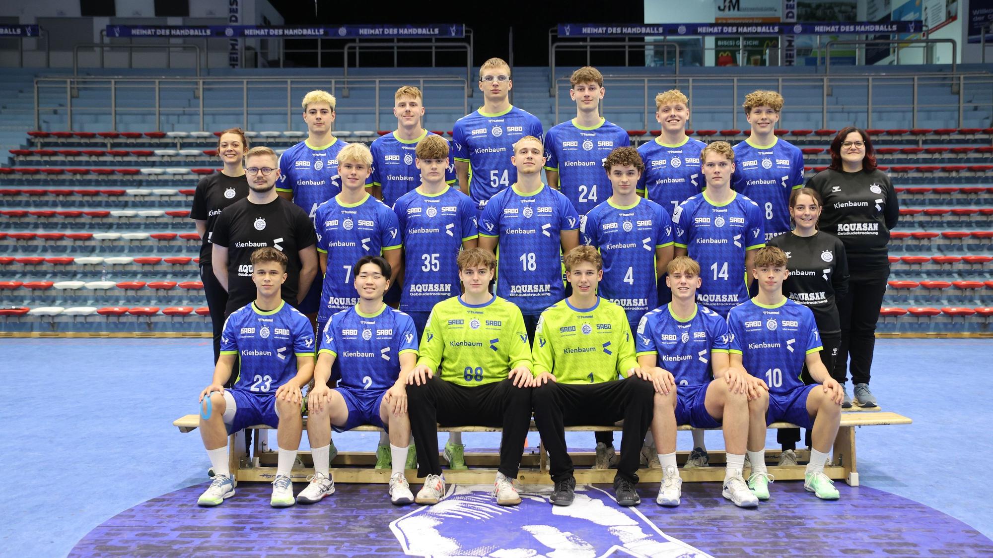 Das Mannschaftsfoto der U20 des VfL Gummersbach II.