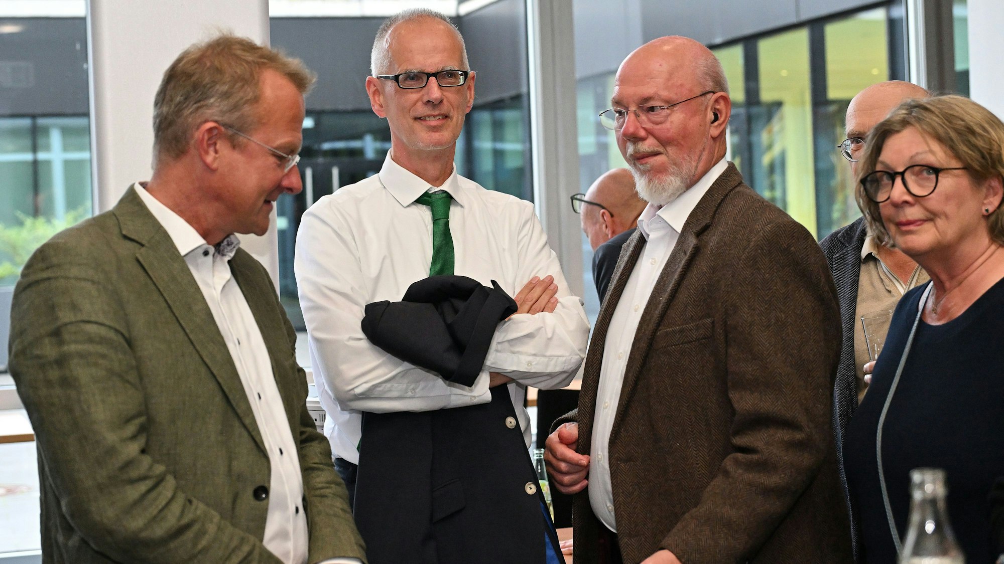 Grünen-Kandidat Jörg Wagner im Kreishaus.