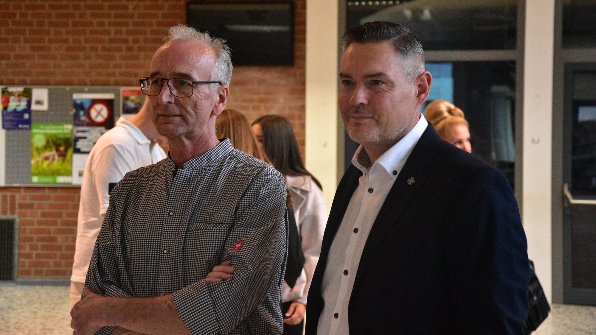 Treten in der Stichwahl gegeneinander an: Karsten Schäfer (CD) und Thomas Glass (SPD).