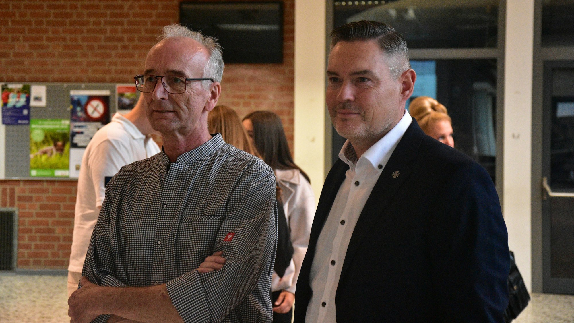 Treten in der Stichwahl gegeneinander an: Karsten Schäfer (CD) und Thomas Glass (SPD).