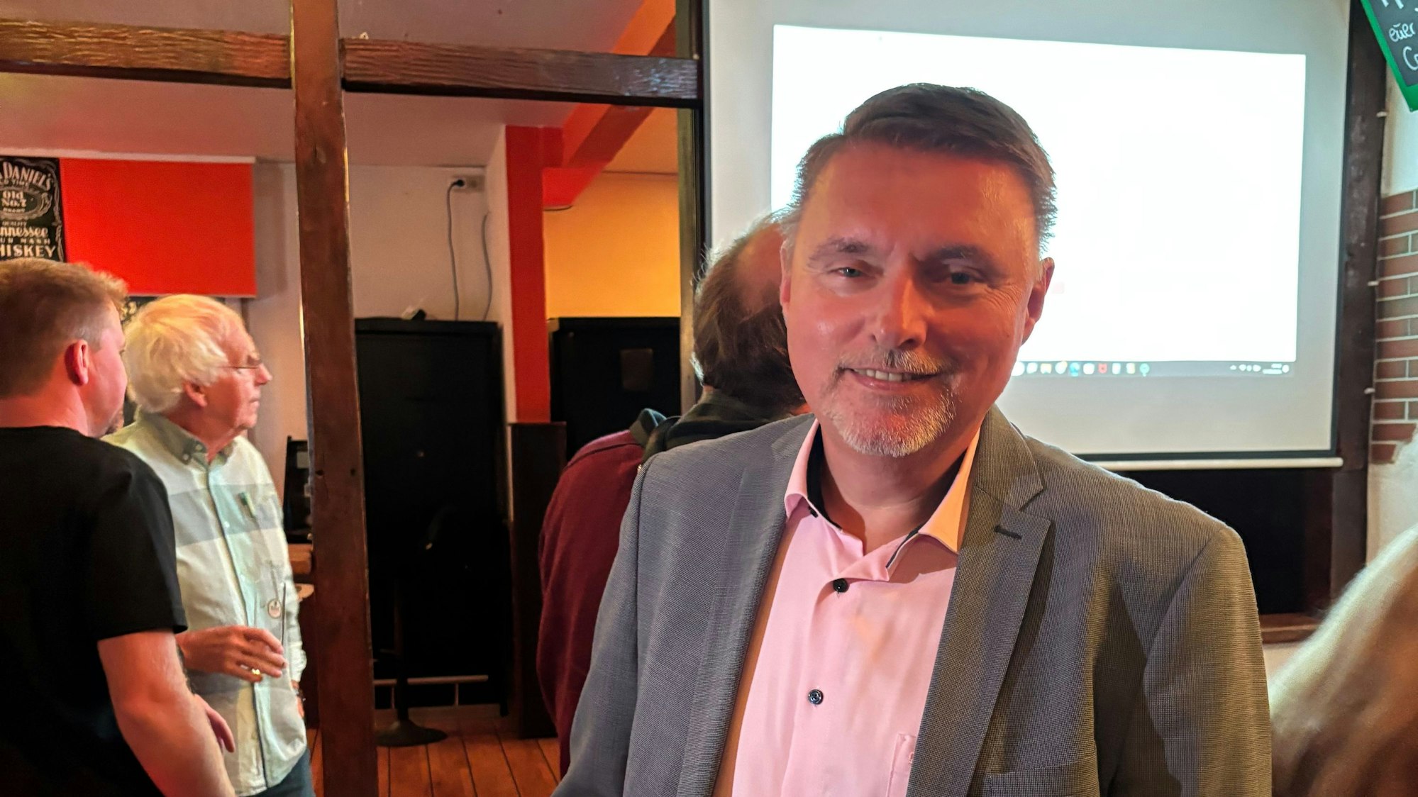 Michael Eyer (CDU) will Wähler weiter überzeugen.