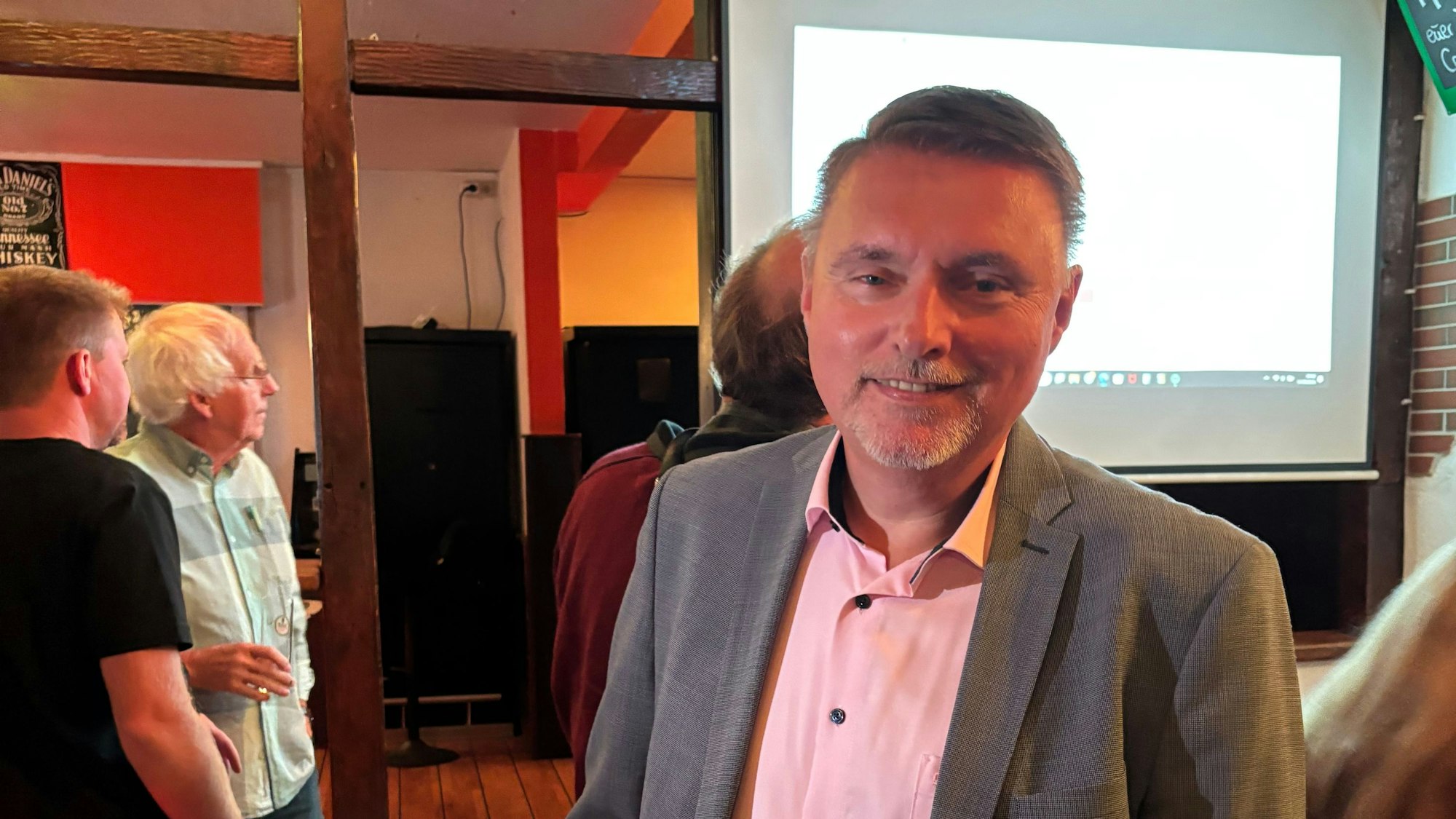 Michael Eyer (CDU) will Wähler weiter überzeugen.