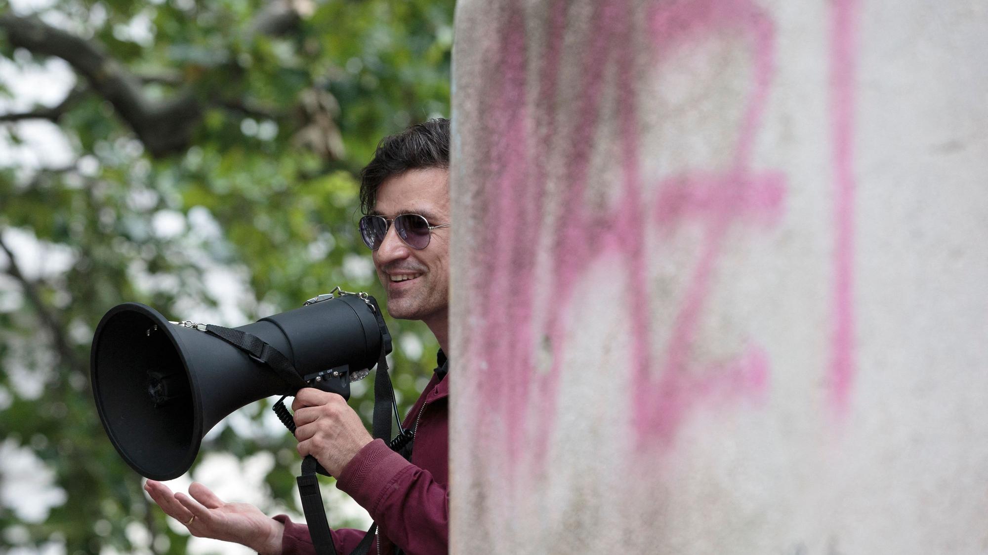 Der österreichische Rechtsextremist Martin Sellner äußerte sich am Sonntag bei X zur Wahl in Köln – und löschte den Beitrag dann wieder. (Archivbild)