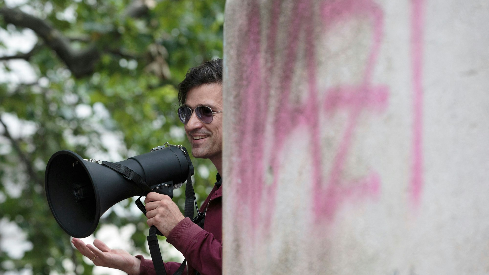 Der österreichische Rechtsextremist Martin Sellner äußerte sich am Sonntag bei X zur Wahl in Köln – und löschte den Beitrag dann wieder. (Archivbild)