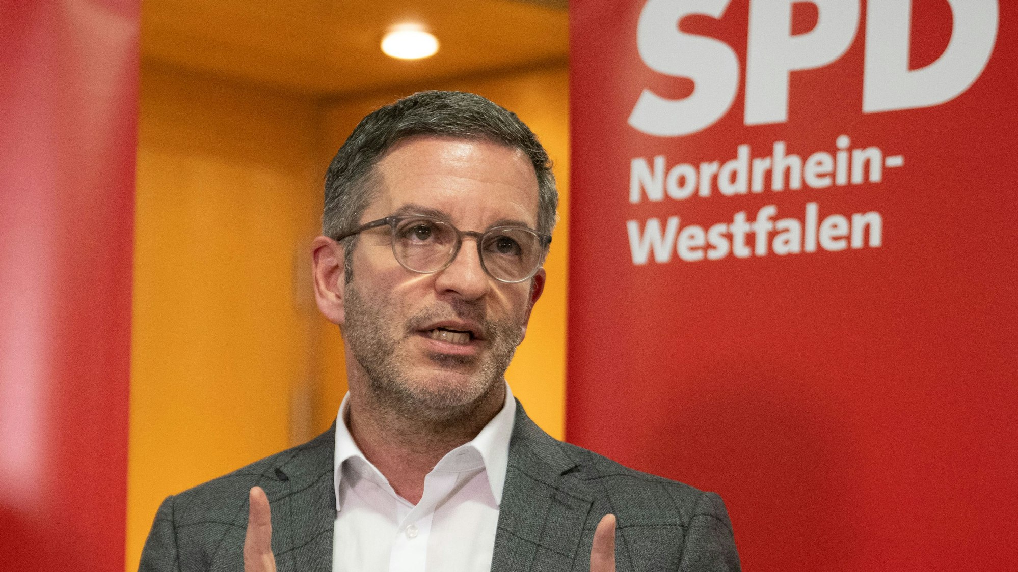 Marc Herter, stellvertretender SPD-Landesvorsitzender, erzielte bei den OB-Wahlen in Hamm ein gutes Ergebnis.