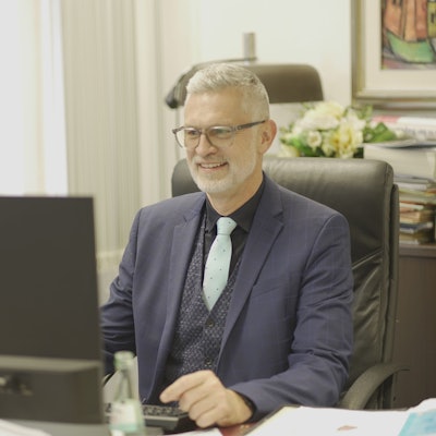 Das Foto zeigt den CDU-Bürgermeisterkandidaten Harald Stingl.