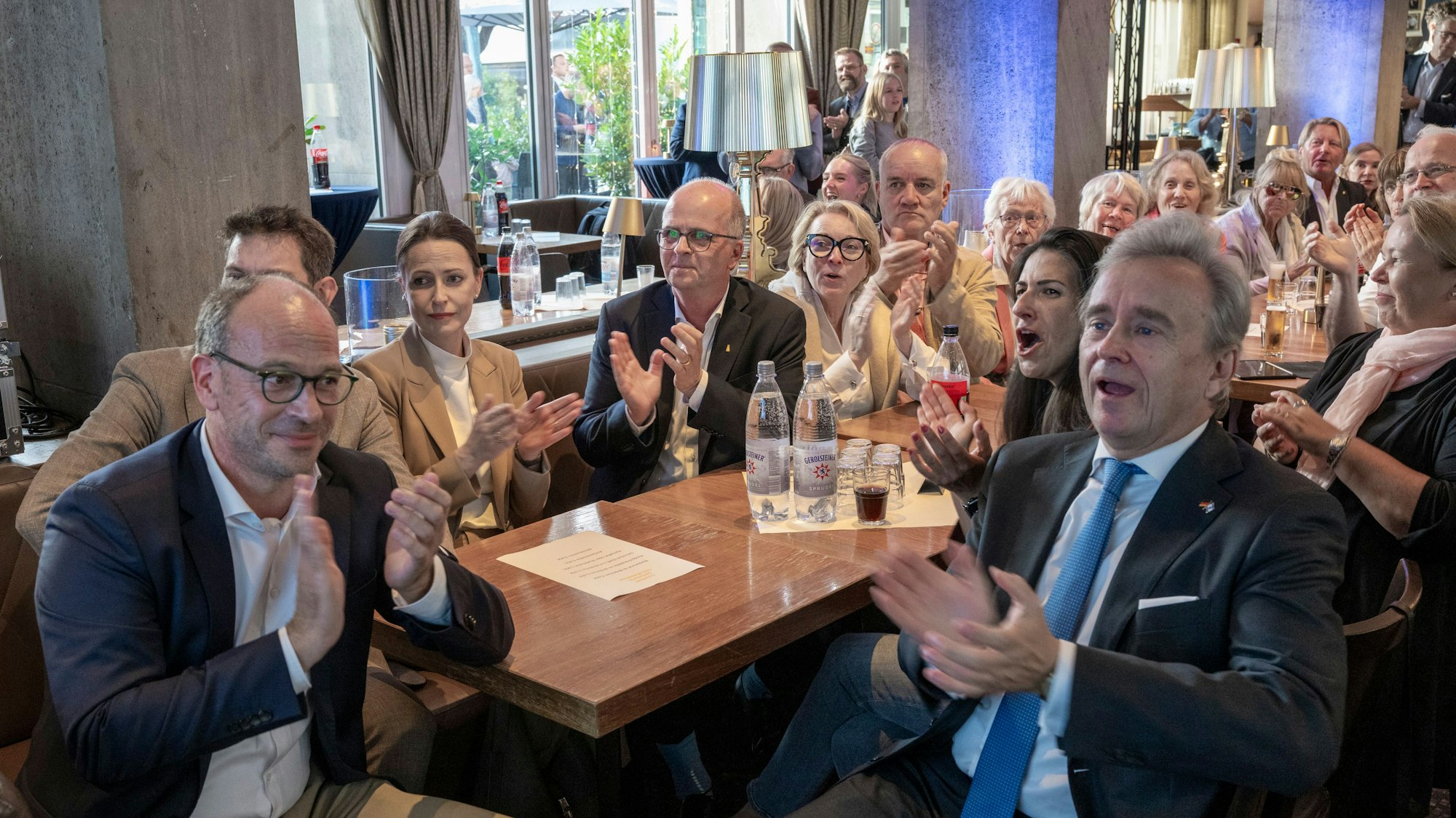 Die Wahlparty der CDU am 14. September im Consilium im Rathaus.