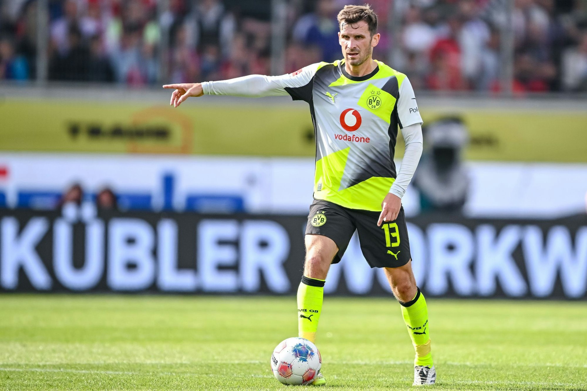 Pascal Groß hat mit einem Magen-Darm-Infekt zu kämpfen.