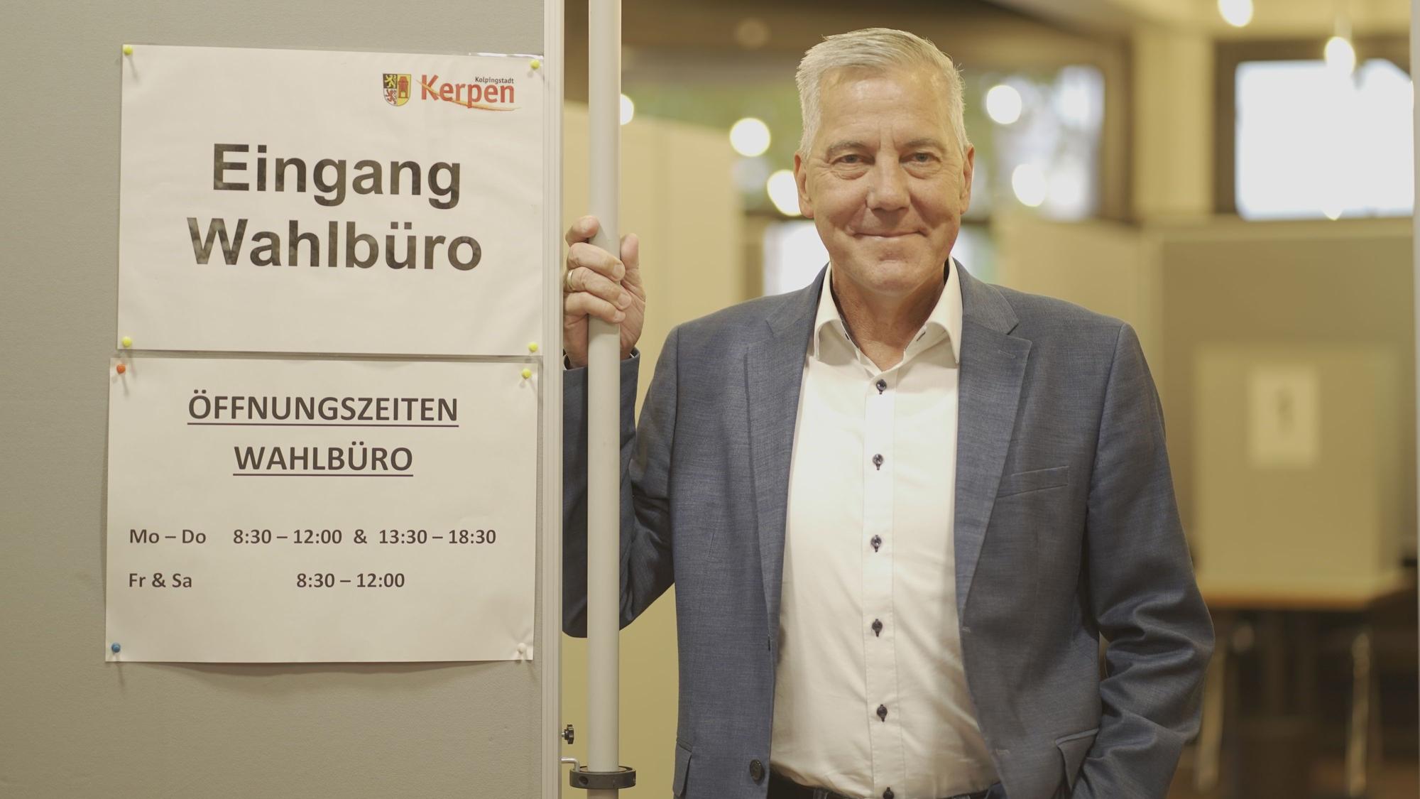 Thomas Jurczyk hat 2025 in Kerpen die Stichwahl ums Bürgermeisteramt gewonnen.