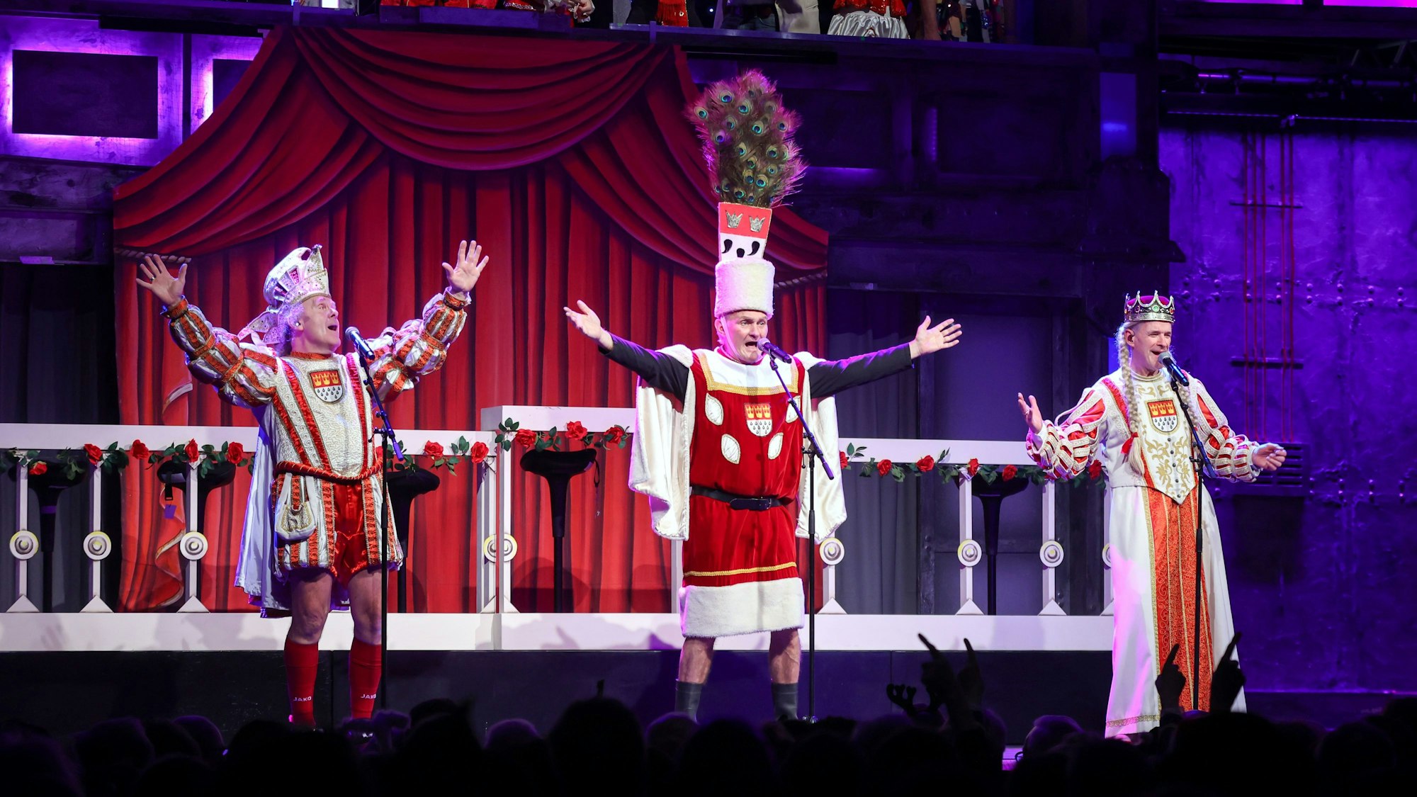 Premiere der alternativen Karnevalssitzung „Stunksitzung“ im E-Werk