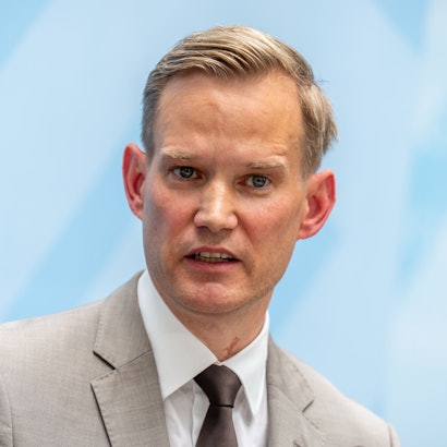 Hendrik Streeck (CDU) in seiner Funktion als Beauftragter der Bundesregierung für Sucht- und Drogenfragen im Bundesministerium für Gesundheit.