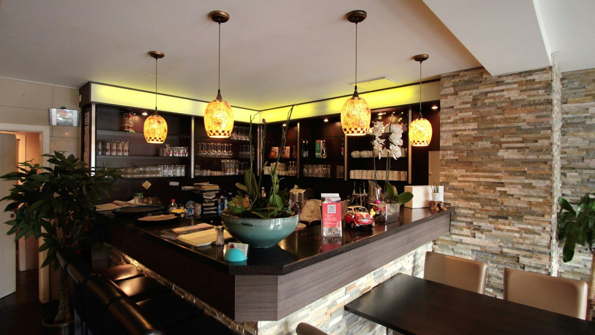 Die Theke im Restaurant Tang Wang in der Innenstadt. (Archivbild)