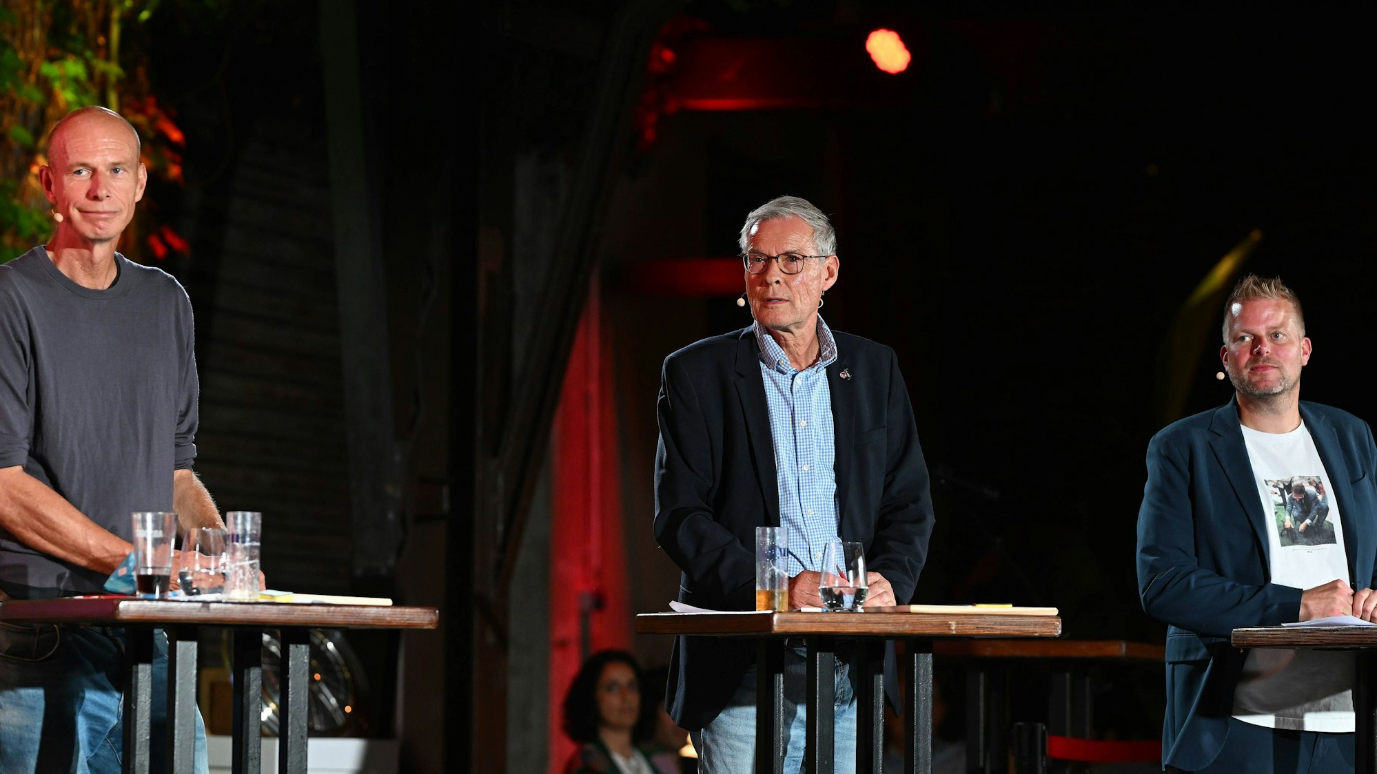Jörn Stobbe, Sven-Georg Adenauer und Wilke Stroman bewerben sich um das Präsidentenamt beim 1. FC Köln.
