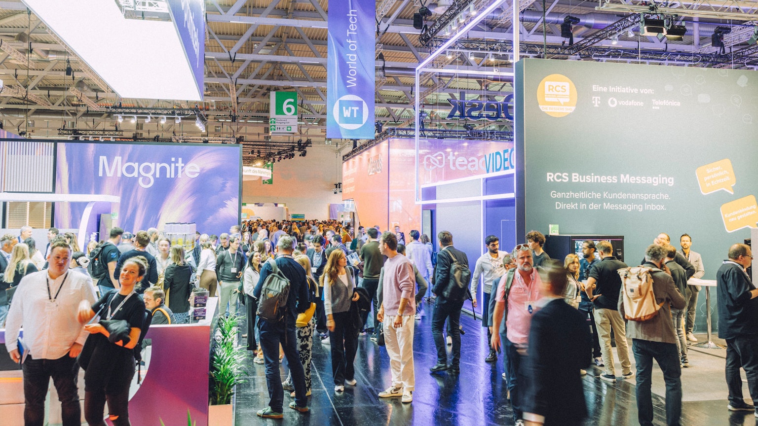 Besucher auf der Dmexco