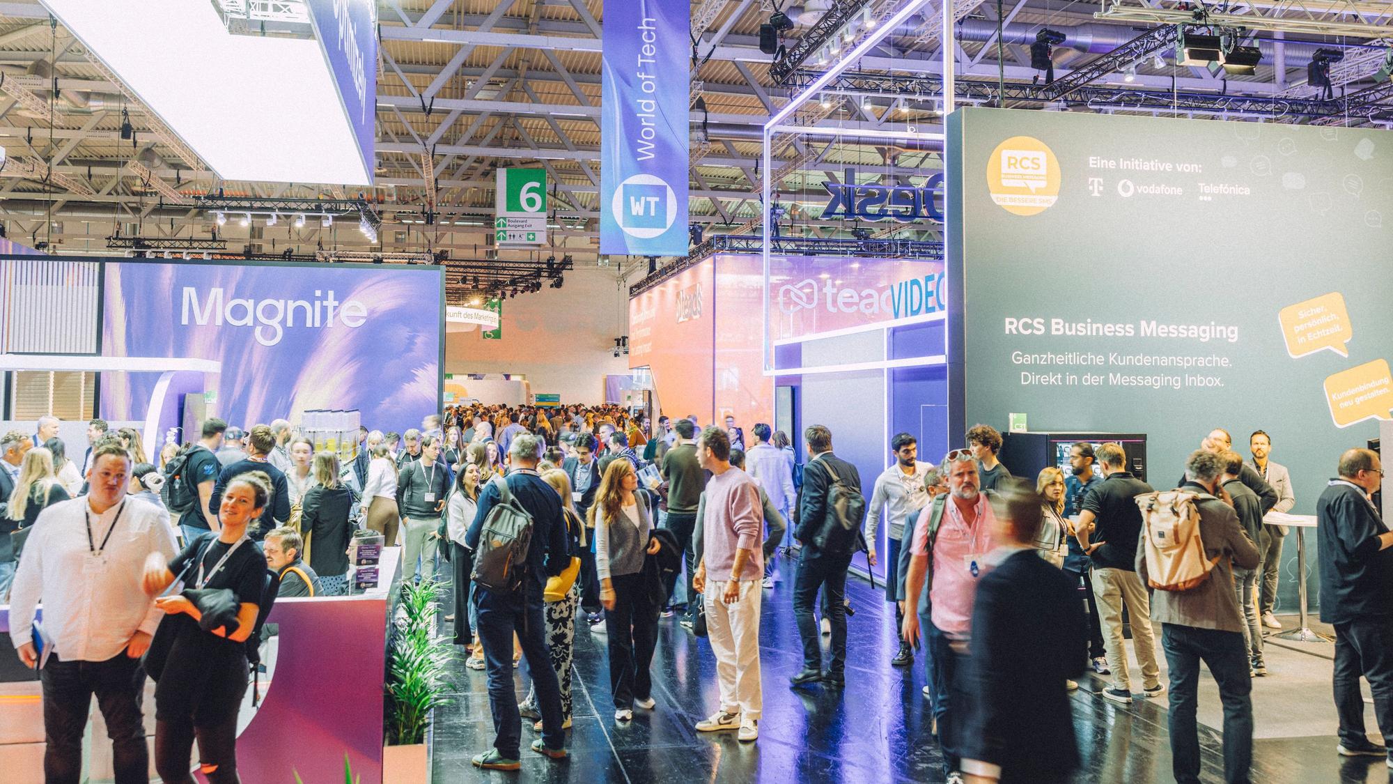 Besucher auf der Dmexco