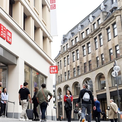 17.09.2025 Köln. Uniqlo stellt sein neues Ladenlokal auf der Schildergasse vor, das am Donnerstag eröffnet. Foto: Alexander Schwaiger