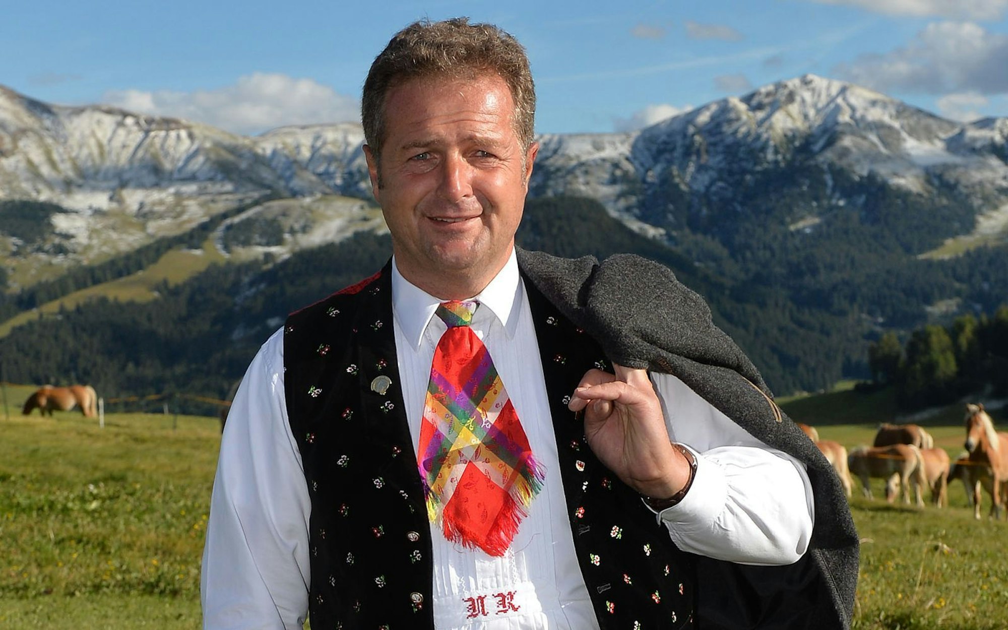 Norbert Rier, Sänger der Kastelruther Spatzen, musste wegen gesundheitlicher Probleme ins Krankenhaus eingeliefert werden. (Bild: Mandl/Getty Images)