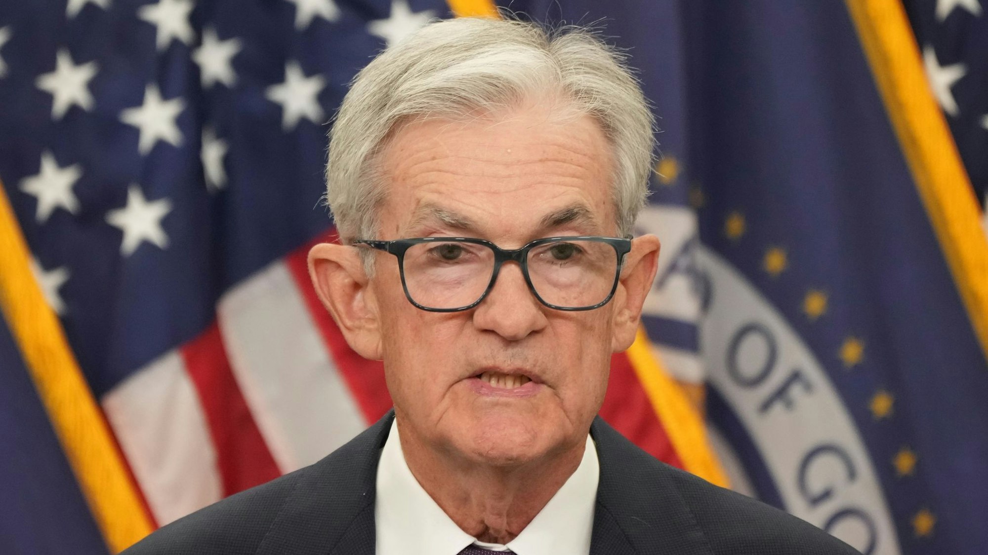 Befürwortete lange Zeit die Beibehaltung des Leitzinses auf hohem Niveau: Fed-Chef Jerome Powell. (Archivfoto)
